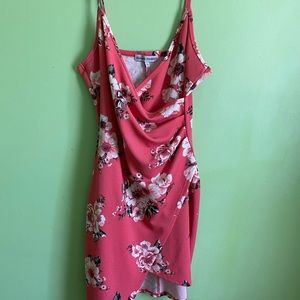 Bodycon Floral Dress